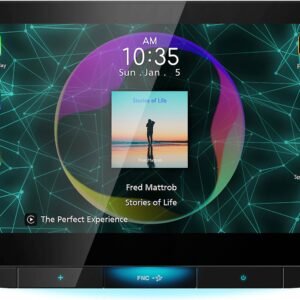 JVC KW-Z1000W 10.1 HD Screen Wireless Apple Carplay and Android Auto Receiver